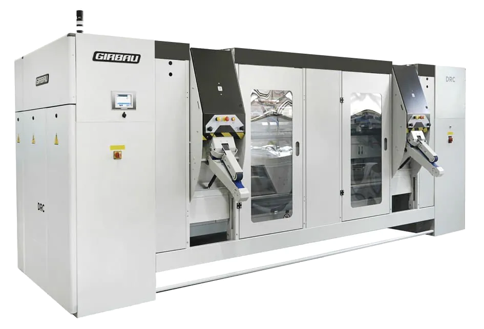 Girbau Model DRC commercial flatwork ironer
