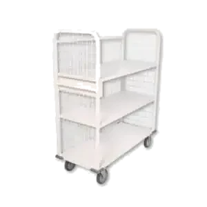 Large Mesh Linen Trolley Range commercial laundry trolley