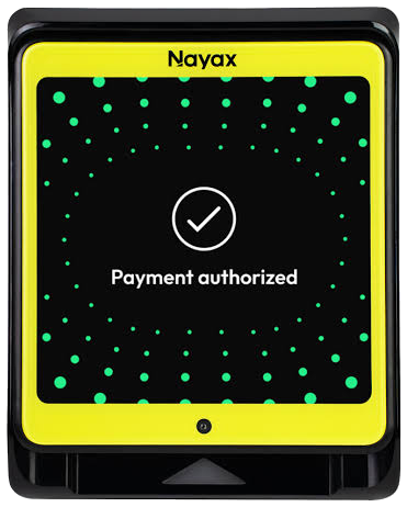 Nayax Onyx contactless payment terminal