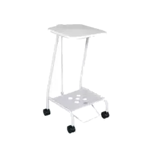 Single Soiled Linen Trolley commercial laundry trolley