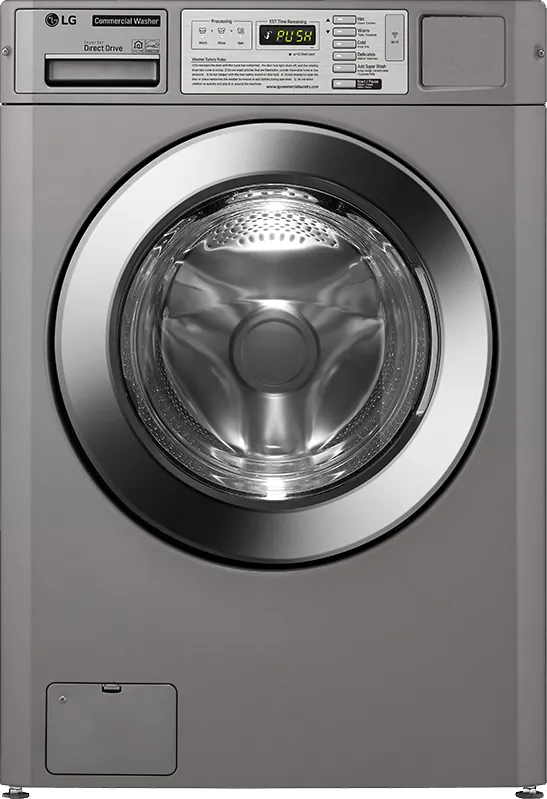 LG commercial front-load washer and dryer