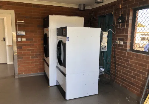 Airbnb laundry commercial dryers