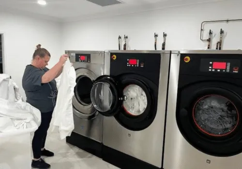 infection control in the laundry